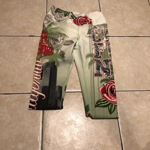 California themed leggings